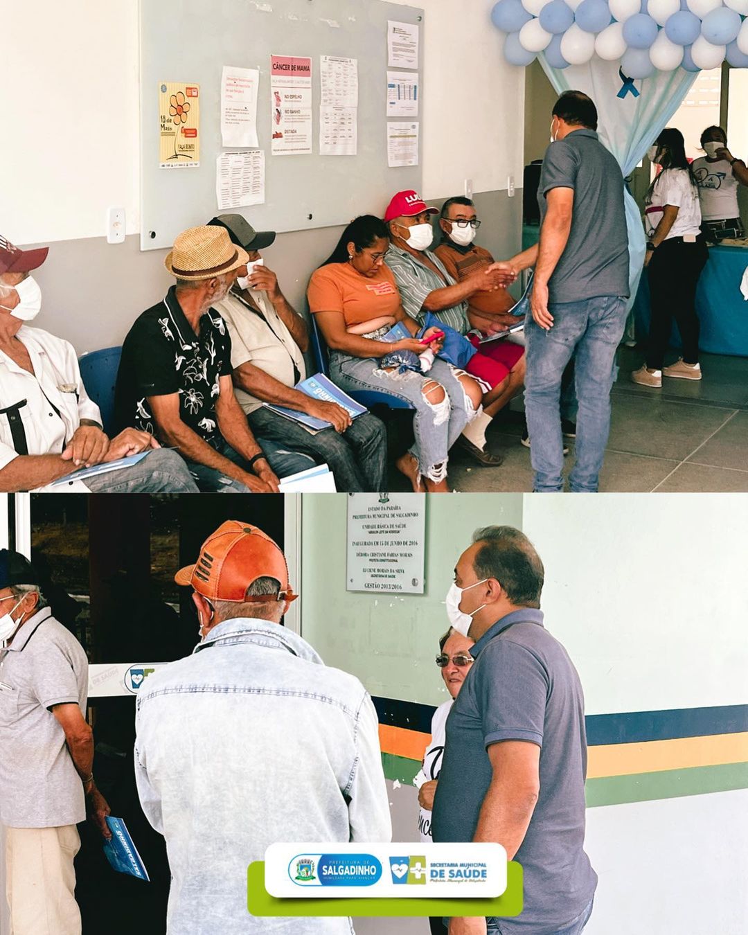 Município de Salgadinho realiza ação alusiva ao Novembro Azul