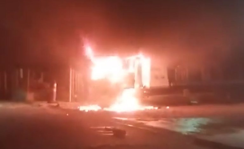 Caminhoneiros acusam grupo anti-manifestação de ataques à base da concessionária em Mato Grosso