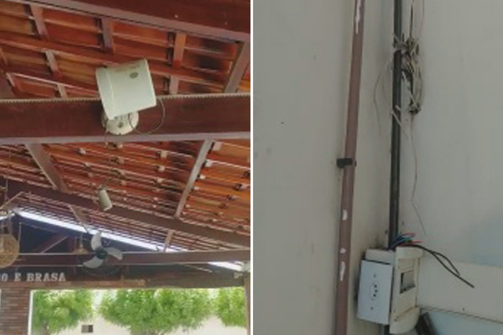 Em Patos, Churrascaria Fogo & Brasa tem parte dos equipamentos furtados na tarde de domingo (20); Veja Vídeo