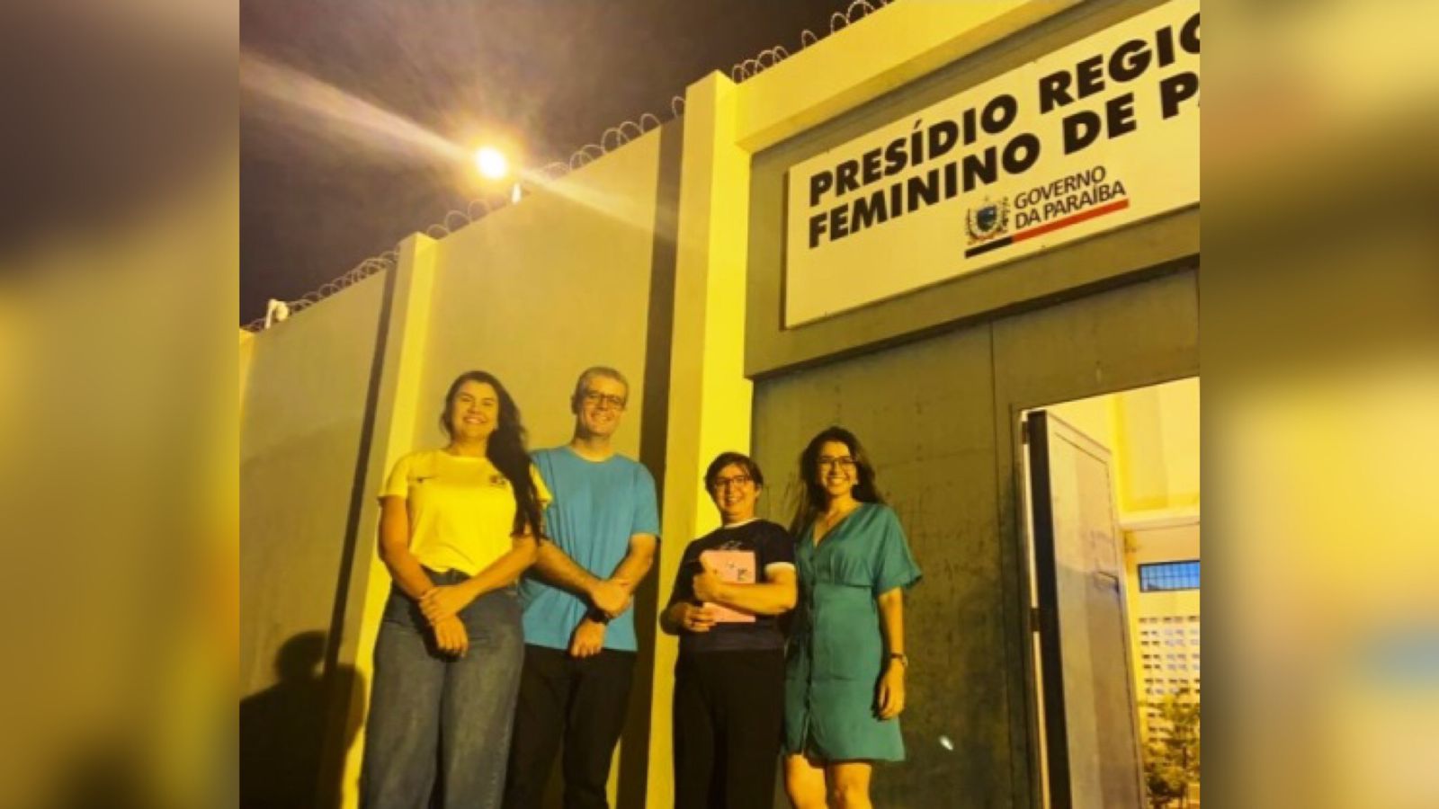 Visando melhorias para apenadas, promotor do MPE e representantes das mulheres realizam visita no Presídio Feminino de Patos