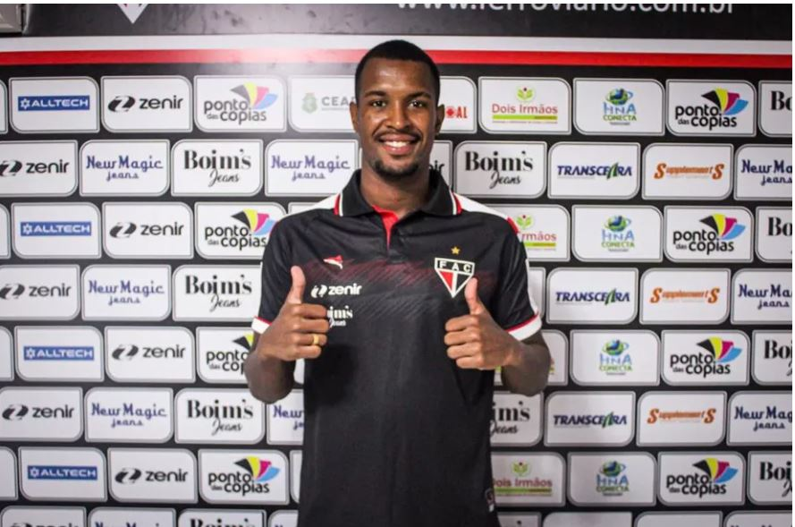 Atacante Gustavo é o novo reforço do Treze