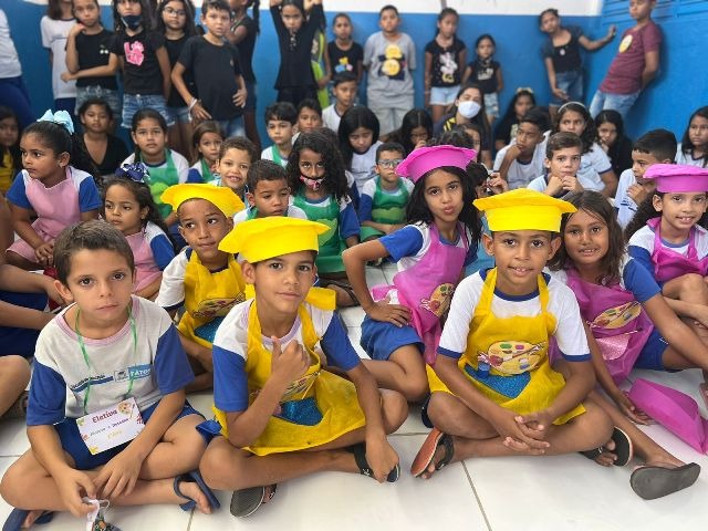 Escola Municipal em Tempo Integral Antônio Guedes, no Mutirão, promove encerramento das disciplinas eletivas