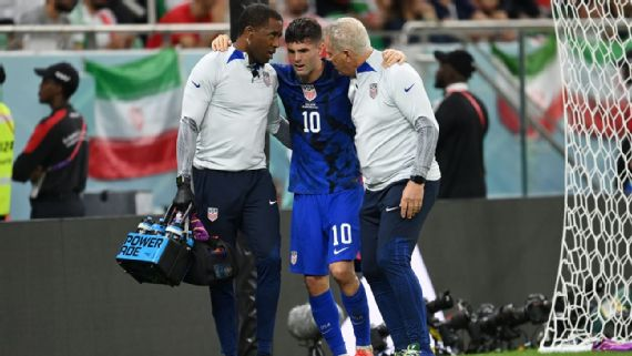 Pulisic marca e se machuca, Estados Unidos acabam com sonho do Irã e vão enfrentar a Holanda nas oitavas da Copa do Mundo