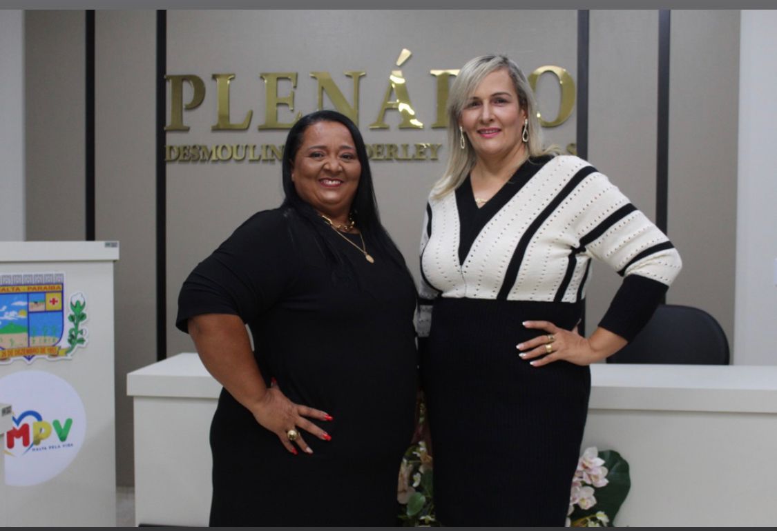 Vereadoras Raquel Medeiros e Eliene Almeida são reeleitas para compor a mesa diretora da Câmara Municipal de Malta