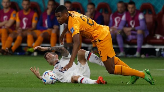 Holanda é fatal no contra-ataque, elimina EUA e vai às quartas de final da Copa do Mundo do Qatar