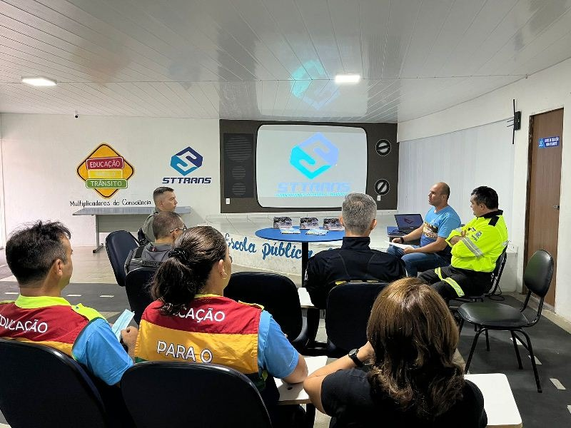 STTRANS realiza reunião de avaliação de ações na área de segurança no trânsito