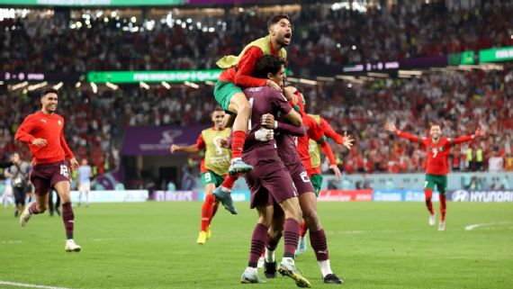 Histórico: Marrocos anula tiki-taka da Espanha, vence com direito a cavadinha nos pênaltis e vai às quartas da Copa