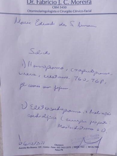 Mãe faz apelo para custear cirurgia de cerca de R$ 11 mil da filha, diagnosticada com tumor no ouvido. Veja como ajudar