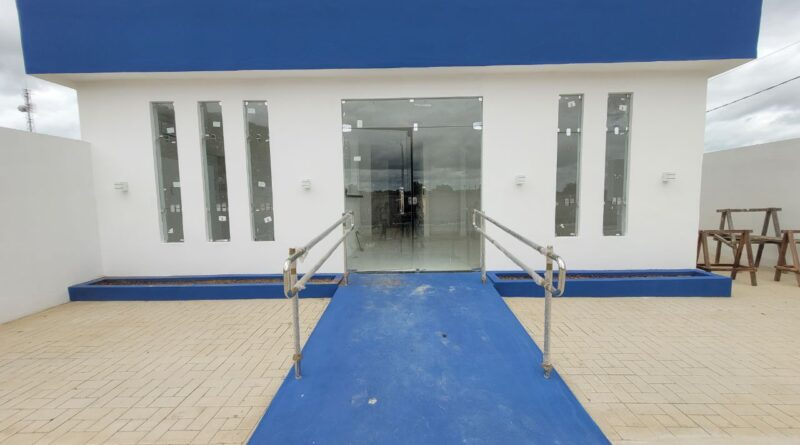 Nova sede da Secretaria de Saúde está quase concluída e em breve será entregue pela Prefeitura de Catingueira