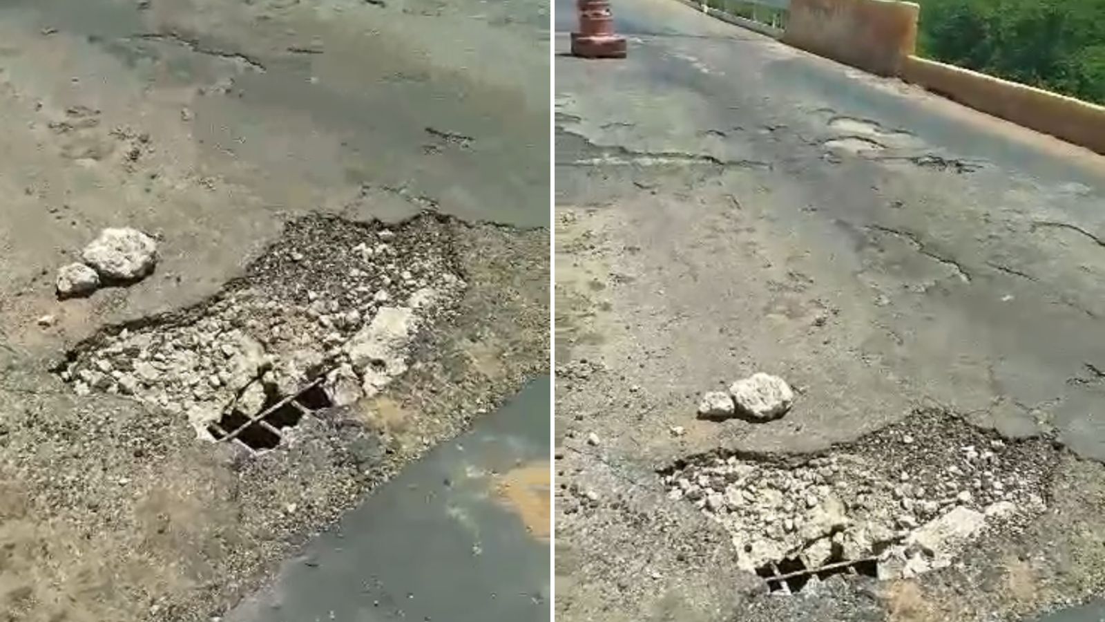 Internauta denuncia perigo em ponte da PB-238 e que o local segue sem serviços; Veja Vídeo