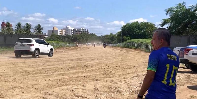 Em funcionamento: Avenida Lagoa dos Patos já está liberada para passagem de veículos; prefeito Nabor comenta. OUÇA