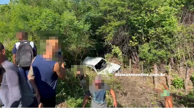 Homem morre em colisão entre moto e carro em rodovia entre Boa Ventura e Diamante, no Vale do Piancó