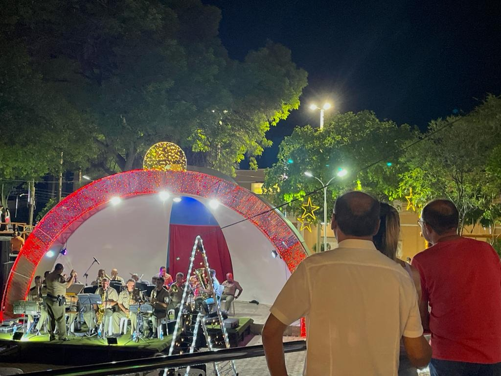 3º BPM de Patos reúne público em apresentação na Concha Acústica