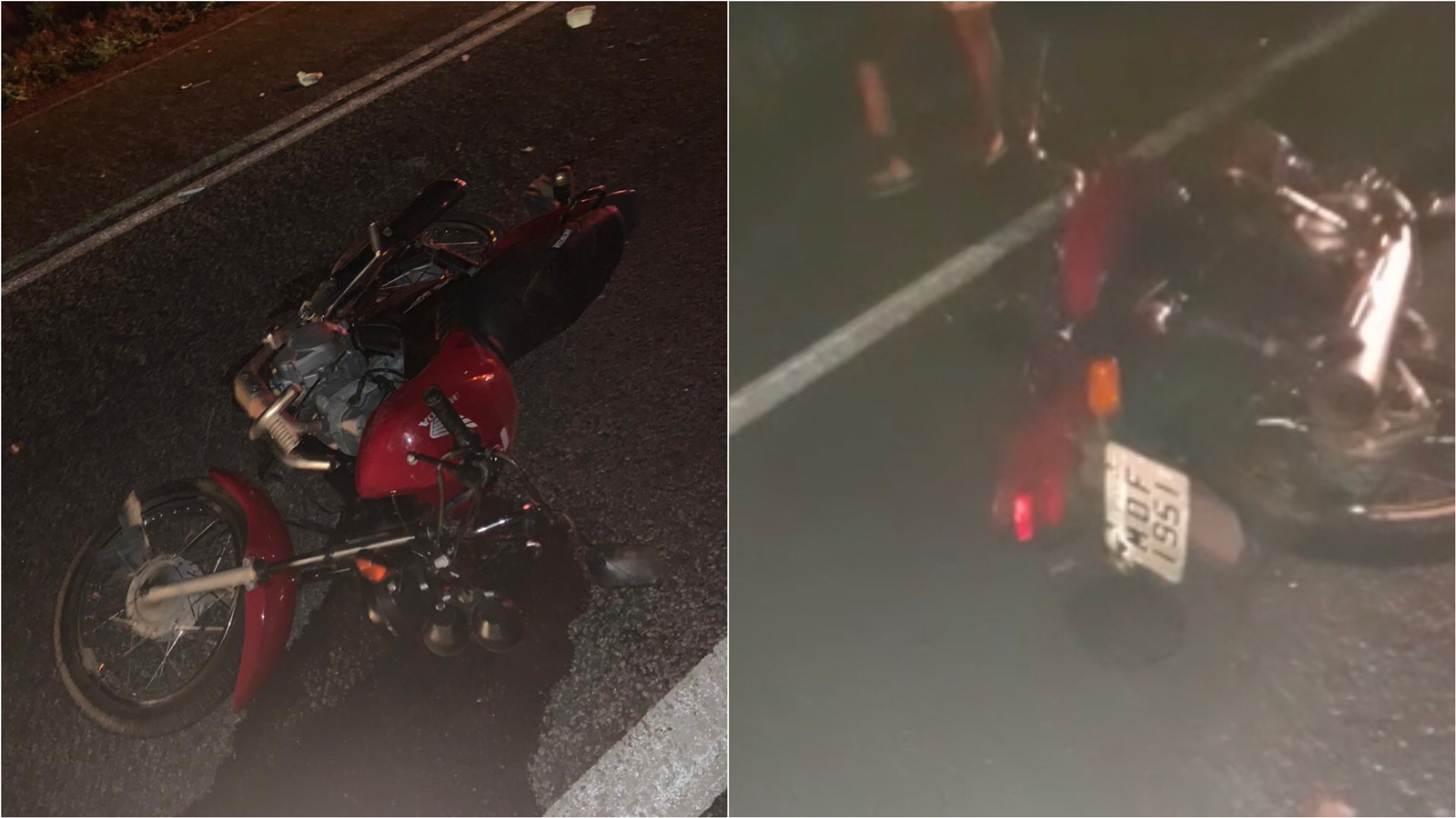 Inspetor da PRF passa mais detalhes sobre acidente na BR-361, em Santa Terezinha-PB, diz que condutor da outra motocicleta não foi localizado e que motorista de carro saiu ileso; OUÇA