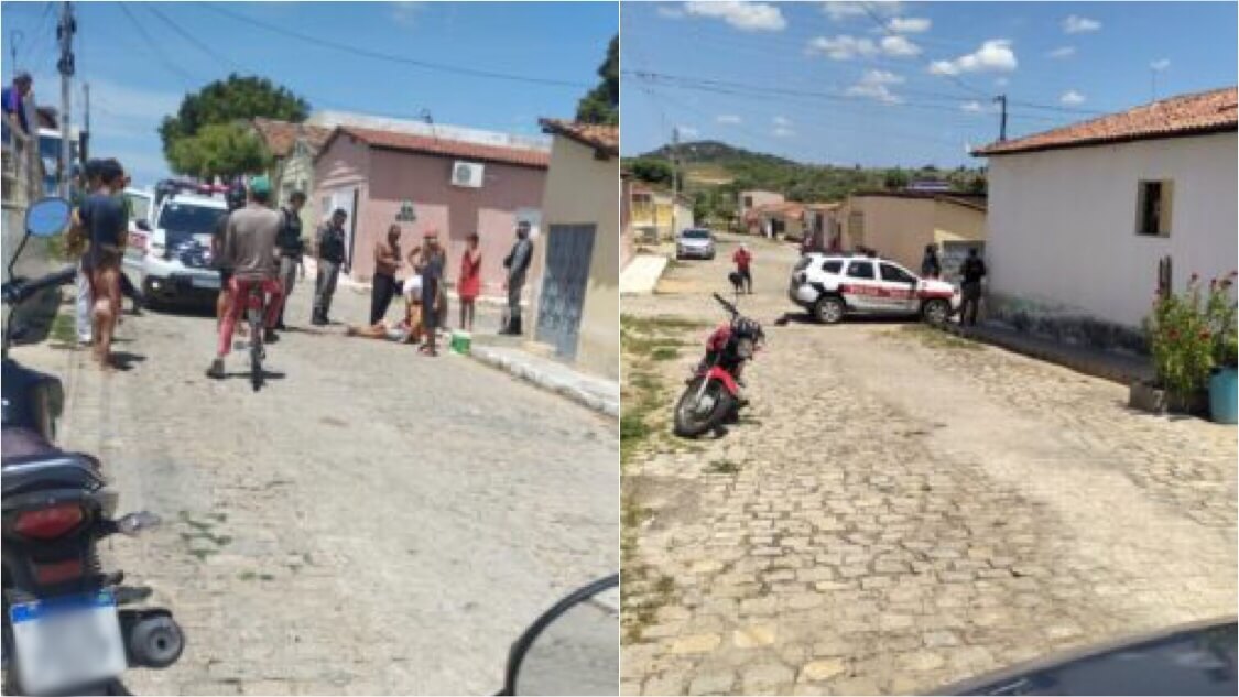 Policial Militar reformado é suspeito de homicídio na manhã deste sábado (17), em Piancó. VÍDEO
