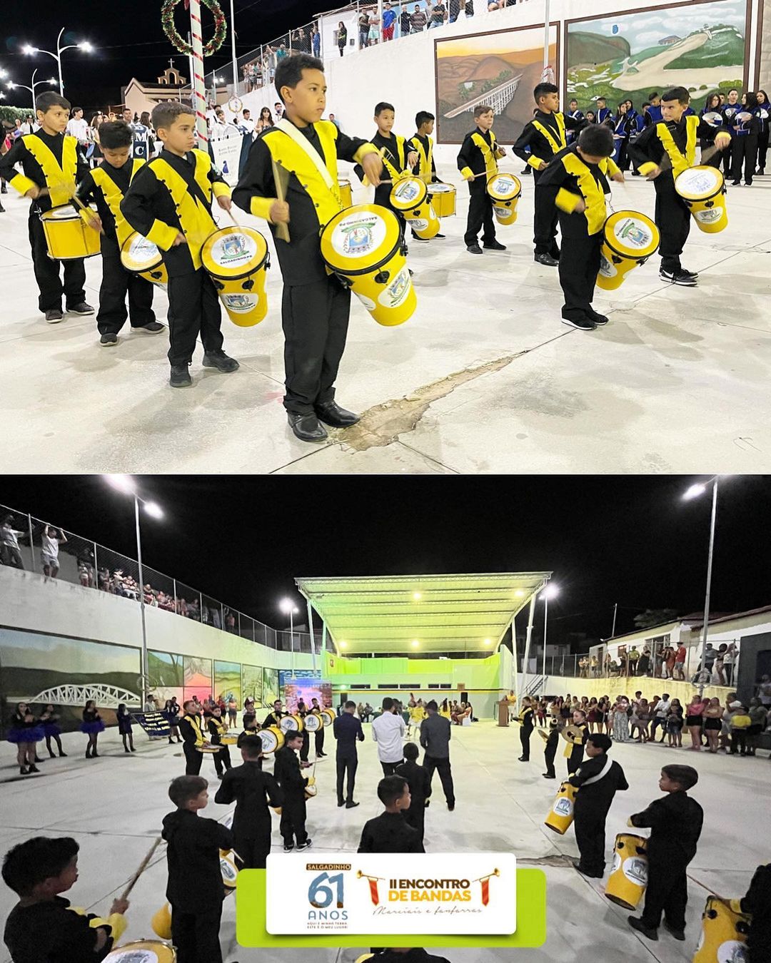 61 anos de Emancipação Política de Salgadinho: II Encontro de Bandas e cavalgada são realizadas e encantam presentes. Veja as imagens