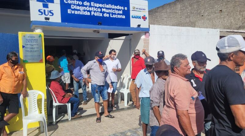 Centro de Especialidades atende mais de 120 homens durante mutirão de consultas promovido pela Prefeitura de Catingueira