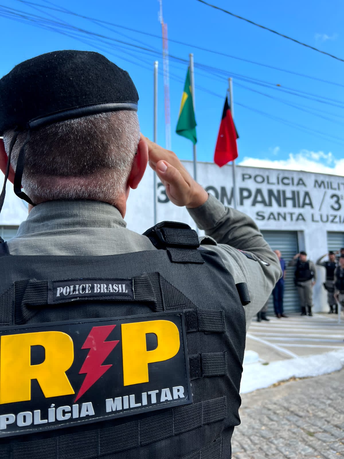 Polícia Militar segue com homenagens aos militares na área do 3º BPM