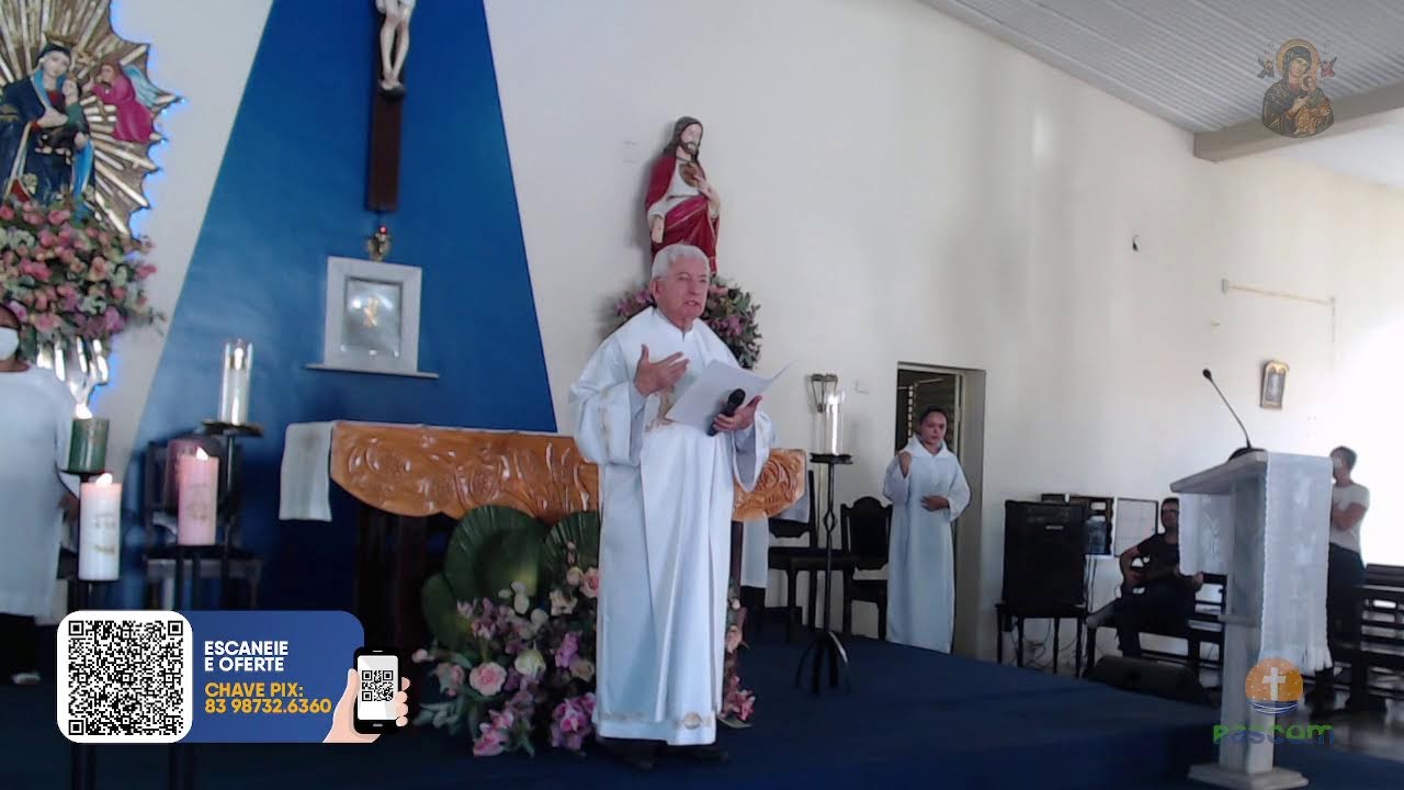 VEJA A SANTA MISSA DIRETO DO SANTUÁRIO DE N.S. DO PERPÉTUO SOCORRO PATOS PB