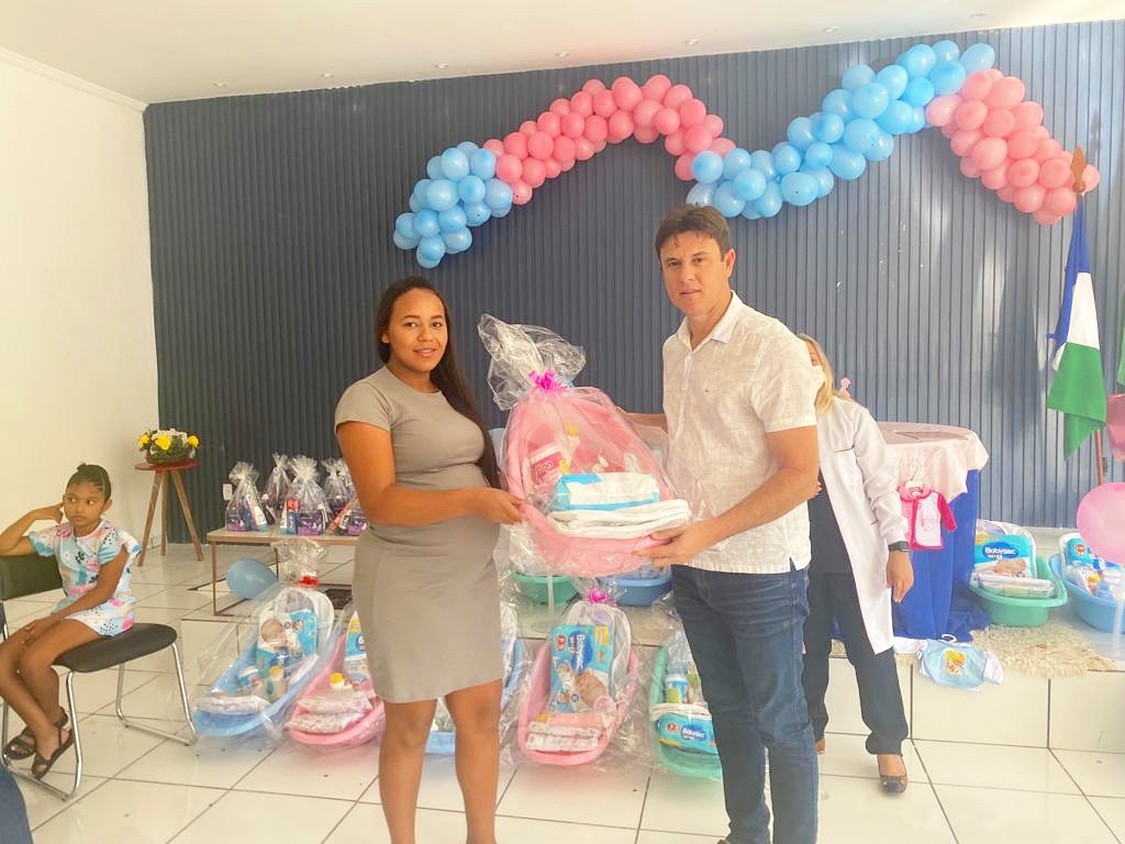 Prefeitura de Areia de Baraúnas realiza confraternização do grupo de gestantes Bem Estar