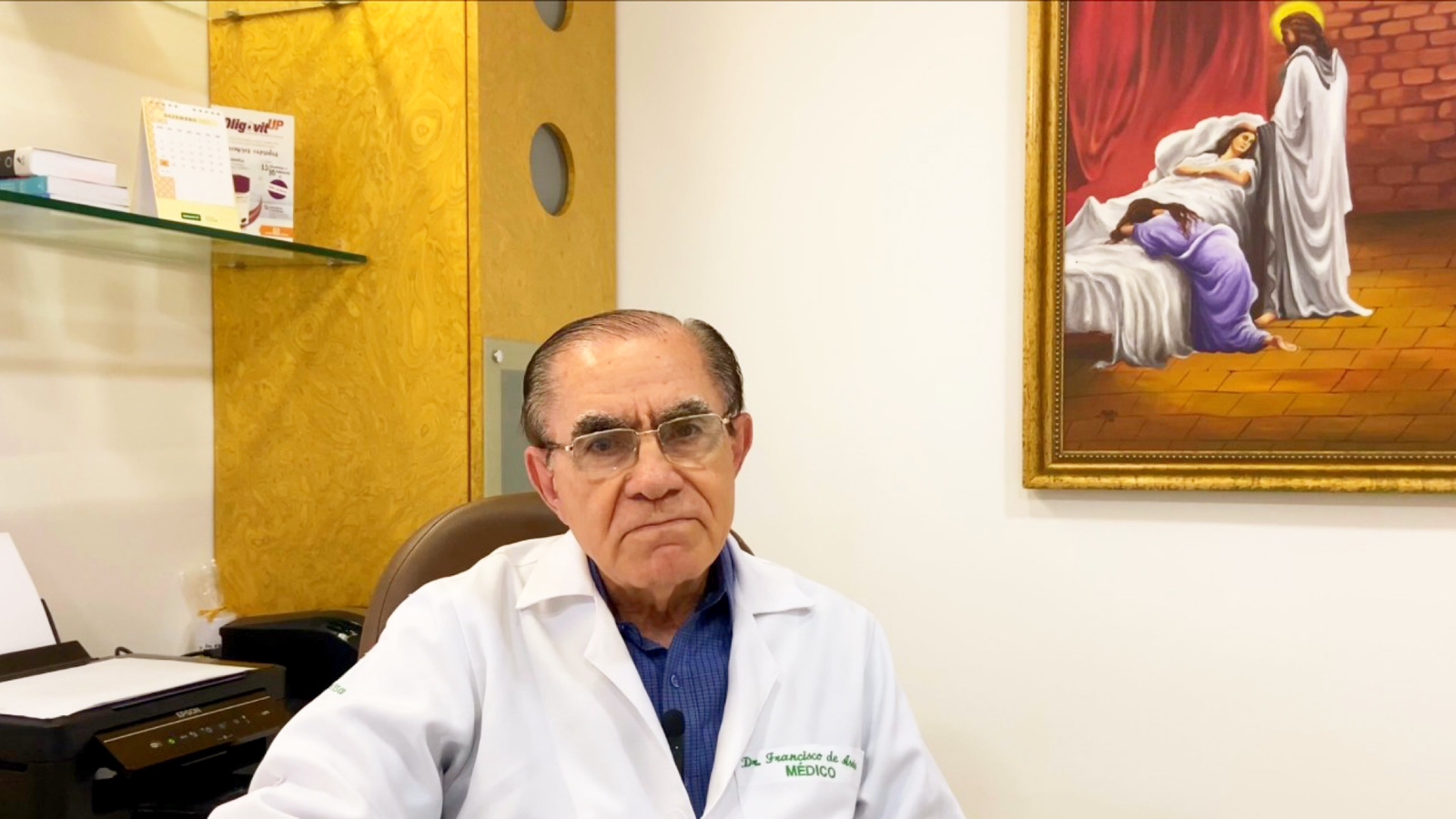 Diretor do Hospital São Francisco, Dr. Francisco de Assis, externa votos de Natal; Veja Vídeo