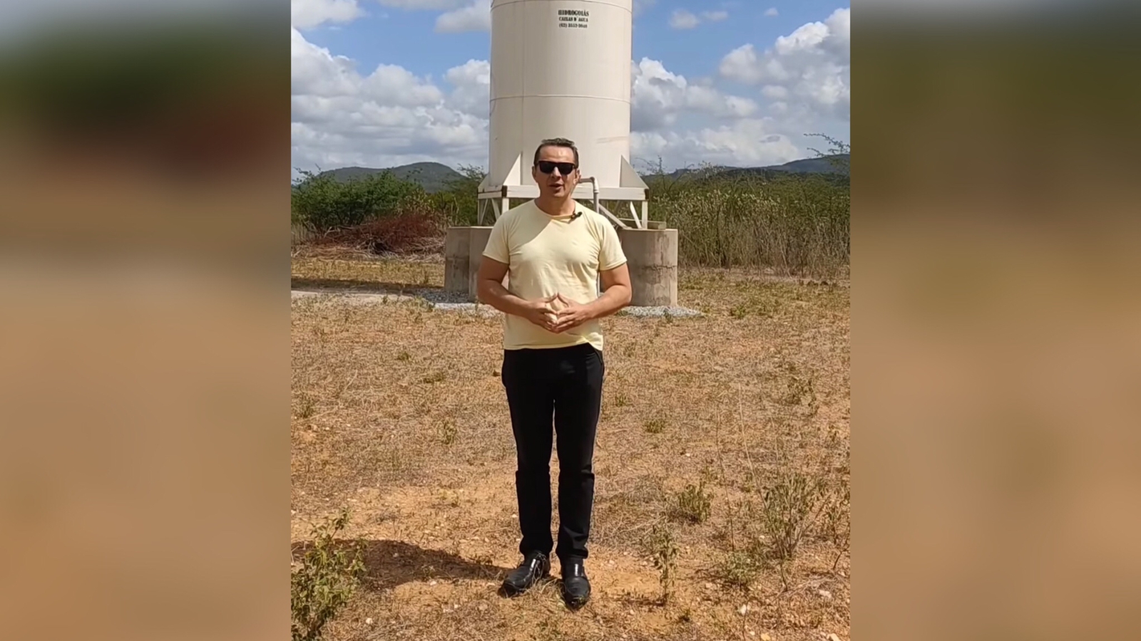 Moradores do sítio Mocambo procuram vereador Josmá após bomba d'água sumir e caso vai parar na Polícia Civil; líder comunitário diz que bomba foi retirada para conclusão de projeto