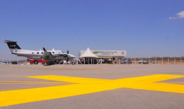 Aeroporto de Cajazeiras (Foto: José Marques) 