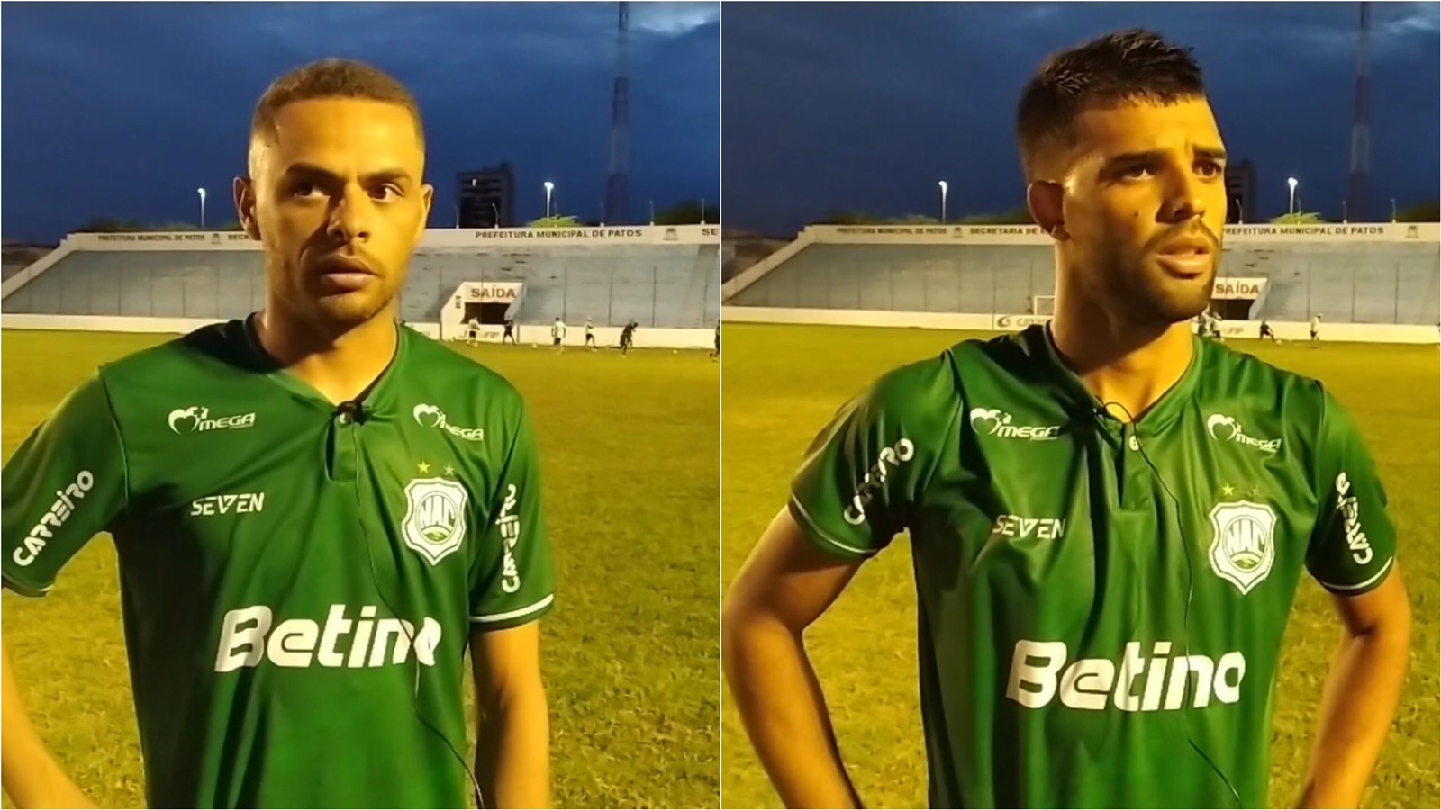 Esquerdinha e Charles falam sobre vitória do Nacional em amistoso e projetam reencontro com a torcida. VÍDEO