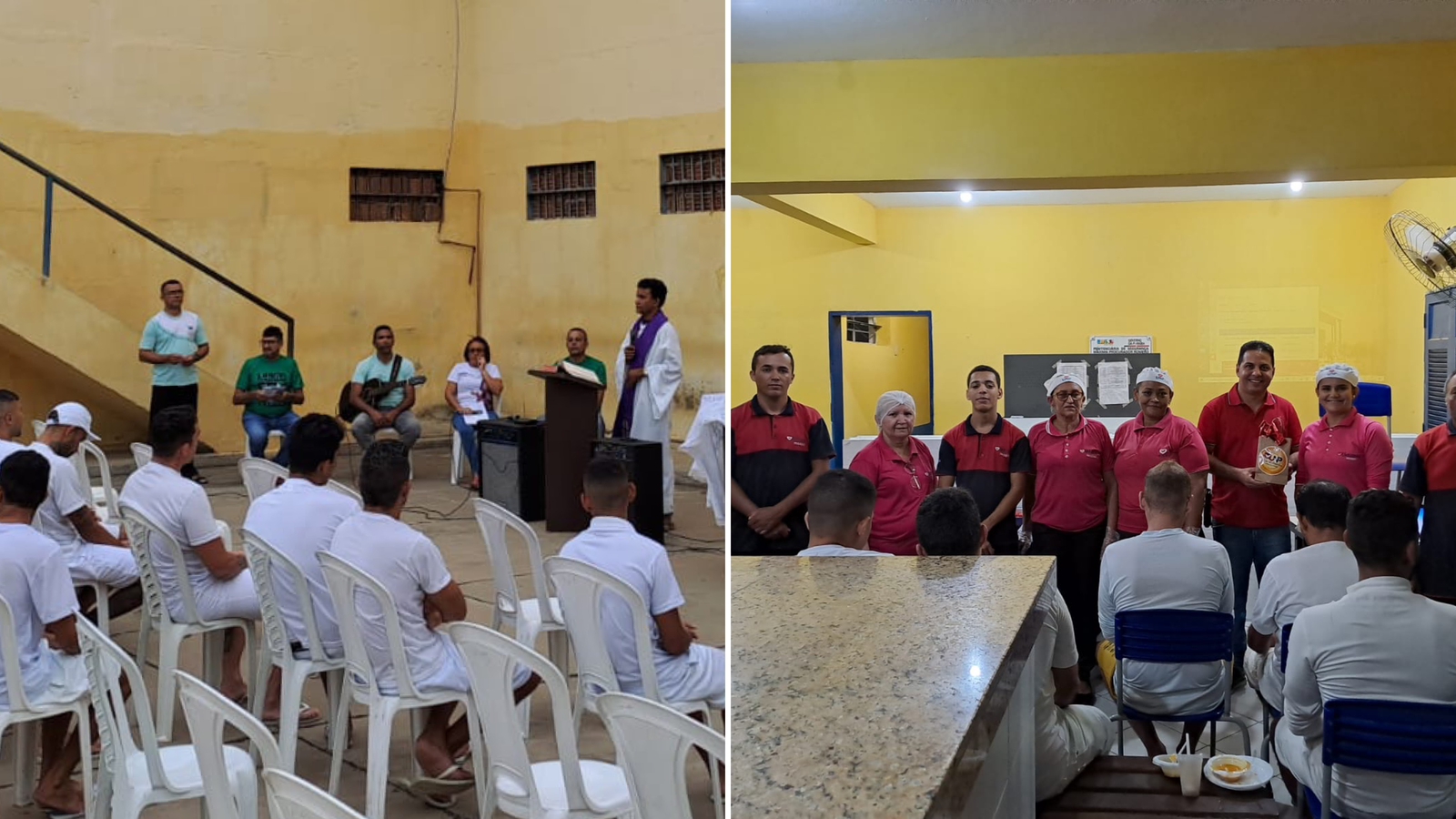 Ações de Final de Ano são realizadas no Presídio Procurador Romero Nóbrega de Patos