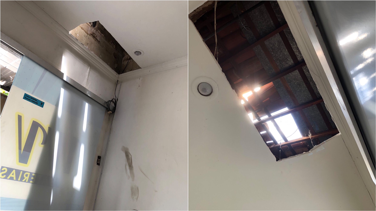 Loja de baterias localizada no Centro de Patos é arrombada na madrugada desta quarta-feira (28) e tem produtos furtados. VÍDEO