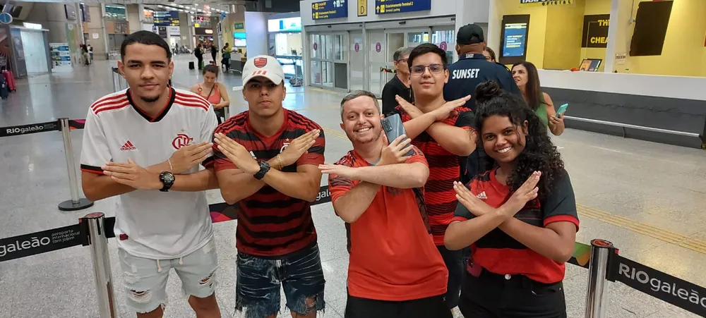 Primeiro reforço do Flamengo para 2023, Gerson desembarca no Rio: 