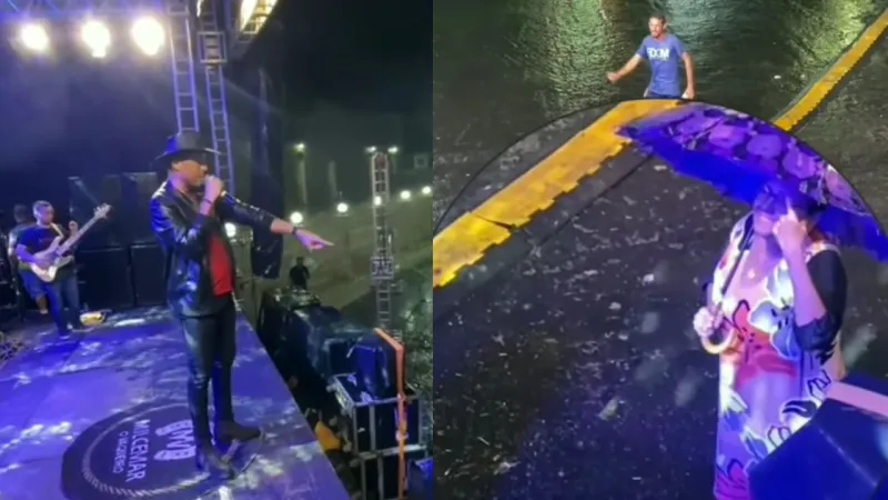 VÍDEO: Paraibano faz show apenas com os pais na plateia e ganha apoio de artistas