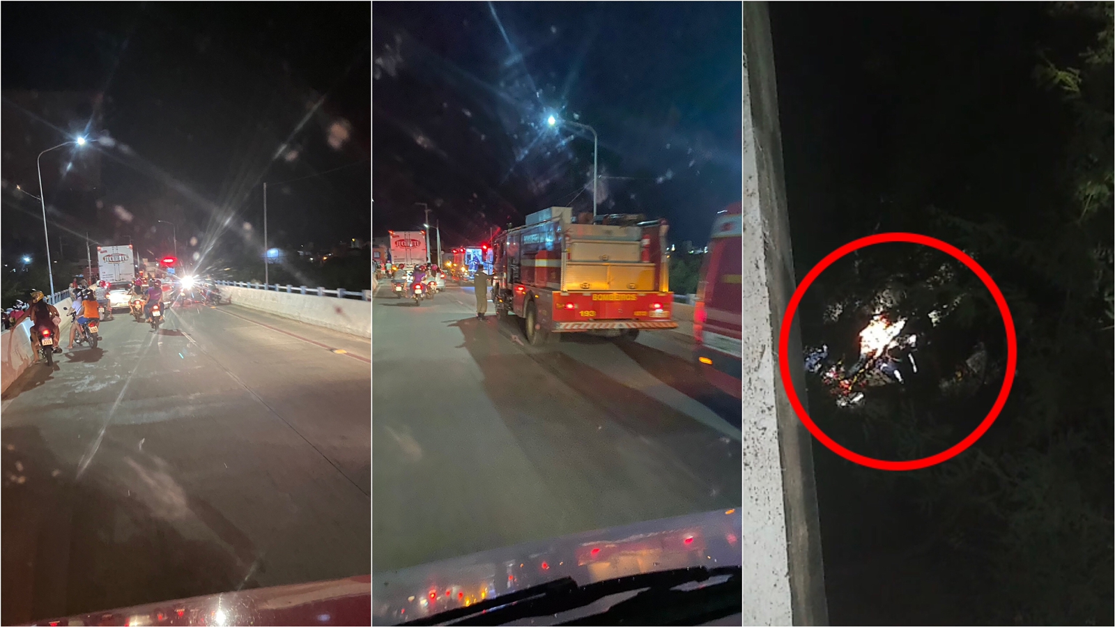 Corpo de Bombeiros faz resgate de mulher que caiu na Ponte do Jatobá na noite desta sexta-feira (06); Major Galvão dá detalhes da ocorrência. OUÇA