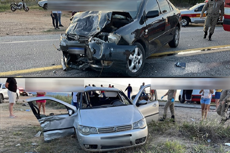 Vítimas de acidente entre Pombal e São Bentinho são da mesma família; PRF fala sobre o sinistro