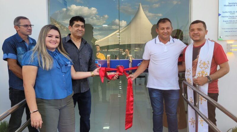 Prefeitura de Catingueira inaugura Secretaria de Saúde e inicia entrega de pacote de obras