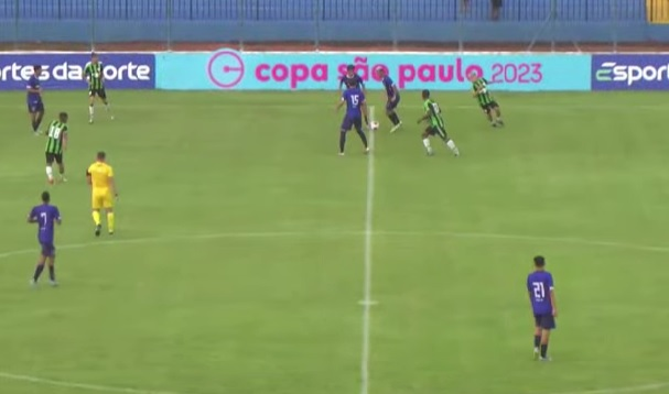 CSP é dominado pelo América-MG e dá adeus à Copinha