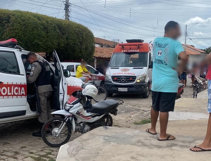 Tentativa de homicídio é registrada na manhã deste domingo (15) no bairro do Jatobá, em Patos