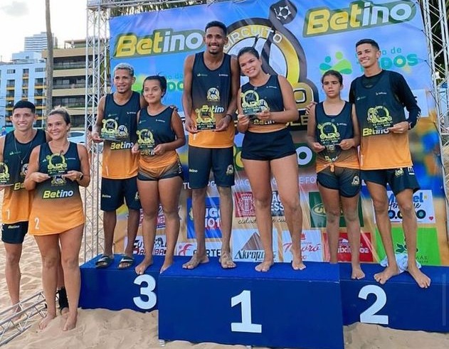 Jovem patoense é 1º lugar no Circuito Ouro de Futevôlei em João Pessoa