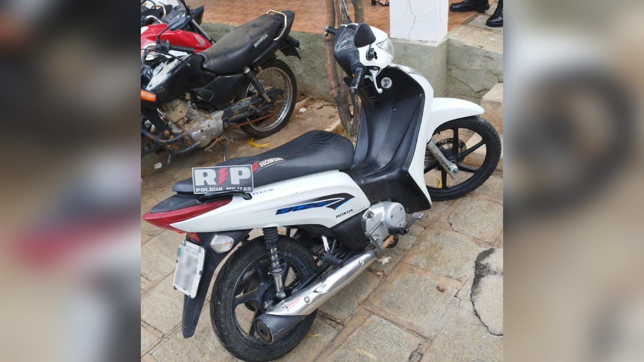 Em menos de 24 horas, policiais do 3º BPM recuperam motoneta furtada na tarde desta quarta-feira (18)