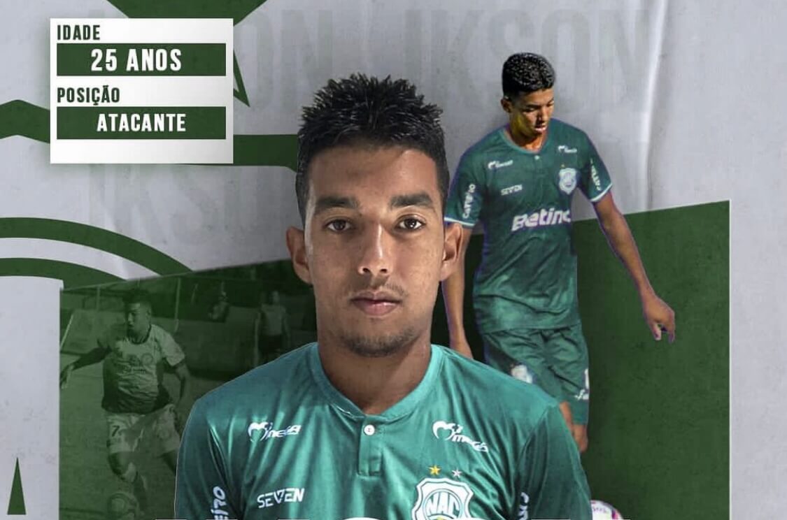 Nacional de Patos anuncia chegada do atacante Ikson