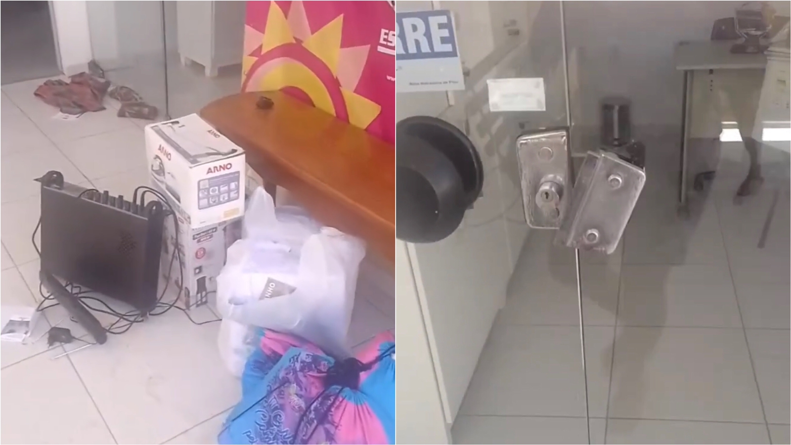 Casa de apoio do grupo Amigas Viva a Vida, que acolhe portadores de câncer em Patos, é arrombada na madrugada deste sábado (21) e tem produtos eletrônicos e objetos roubados. VÍDEOS