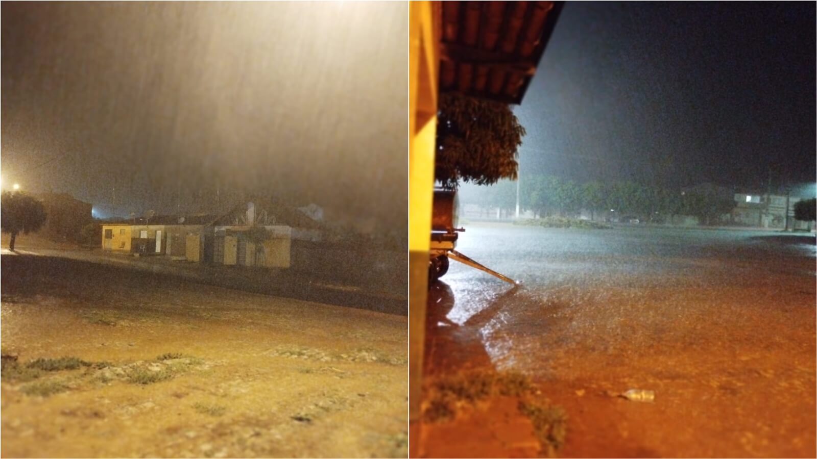 Chove em Patos e região na noite deste domingo (22). VÍDEO