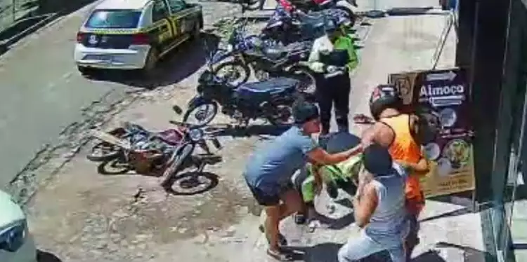 Lutador de MMA agride agente de trânsito no sudeste do Pará. Veja vídeo