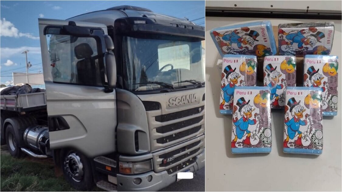 Sub-comandante da PM, em Patos, comenta Operação que culminou com apreensão de droga transportada em caminhão. Ouça