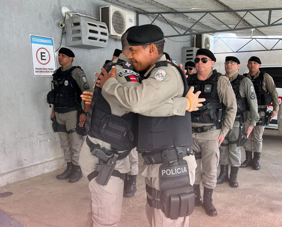 Polícia Militar realiza troca de comando da 3ª CIA do 3º BPM, em Santa Luzia