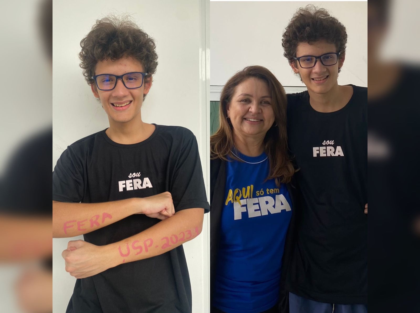 Aluno do colégio Fera Patos é aprovado no vestibular da USP