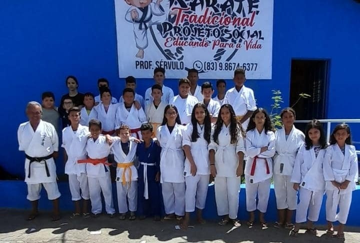Conheça o Projeto Social Karatê Tradicional Educando Para a Vida, do professor Sérvulo Cunha, que vem se destacando na cidade de Patos