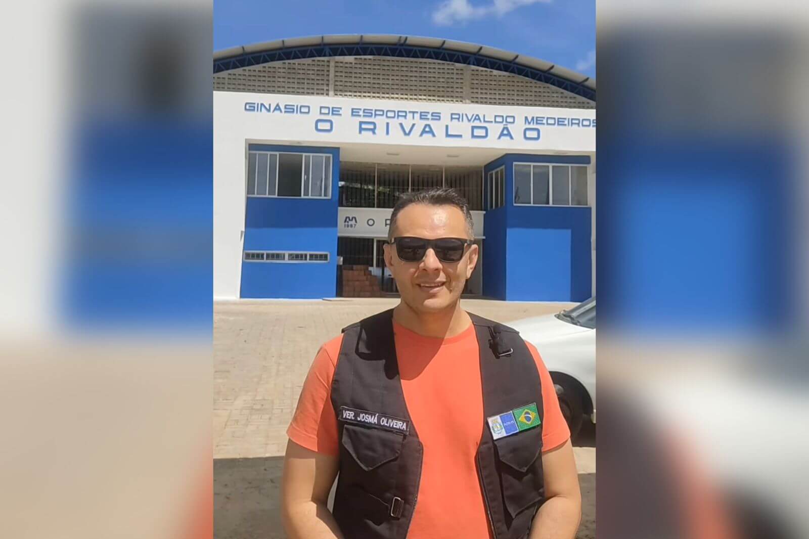 Vereador Josmá Oliveira denuncia irregularidades e atraso na obra do Rivaldão; gestão diz que serviços estão em andamento e ginásio será entregue em breve. VÍDEO
