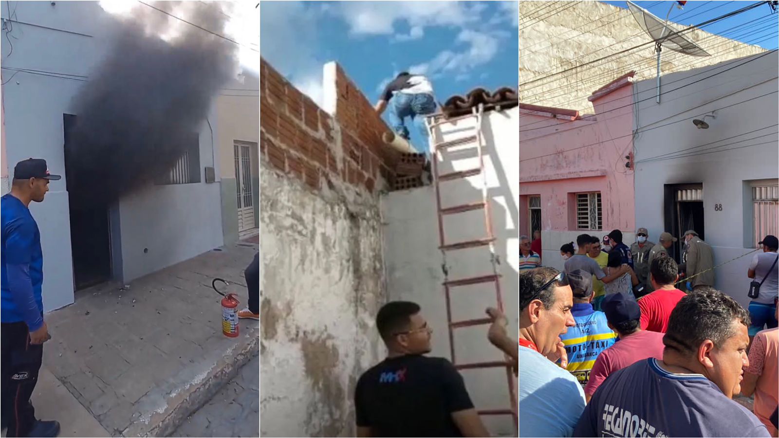 Atos de heroísmo de pessoas que tentaram salvar idosa vítima de incêndio em residência em Patos é lembrado por popular que presenciou o fato. Ouça