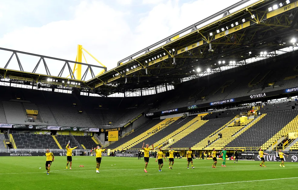 Landim cita Borussia Dortmund e fala sobre viabilização de recursos para construção de estádio do Flamengo
